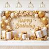 Celebrate Birthday Party Background Polyester Photography Backdrops Banner Poster  Holiday Party