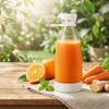 Compact Lightweight Body Fruit Blender Stainless Steel Blades USB Rechargeable Juicer  Office Work