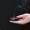 Black Sandalwood Wooden Incense Burner with 4 Different Size of Caliber for OUDH Incense Sticks Holders