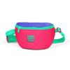 Sport Neon Coral Lavender Double Compartment Waist Bag 22618