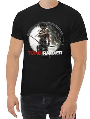 Новая мужская футболка в стиле ретро-винтаж Tomb Raider S-3XL Разные цвета