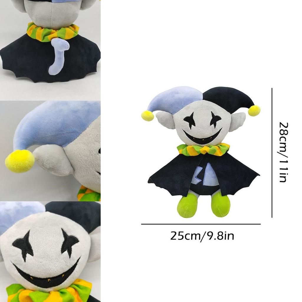 Deltarune Jevil Plush Toy | Stuffed Doll | Xmas Gift | Collectible | Kids