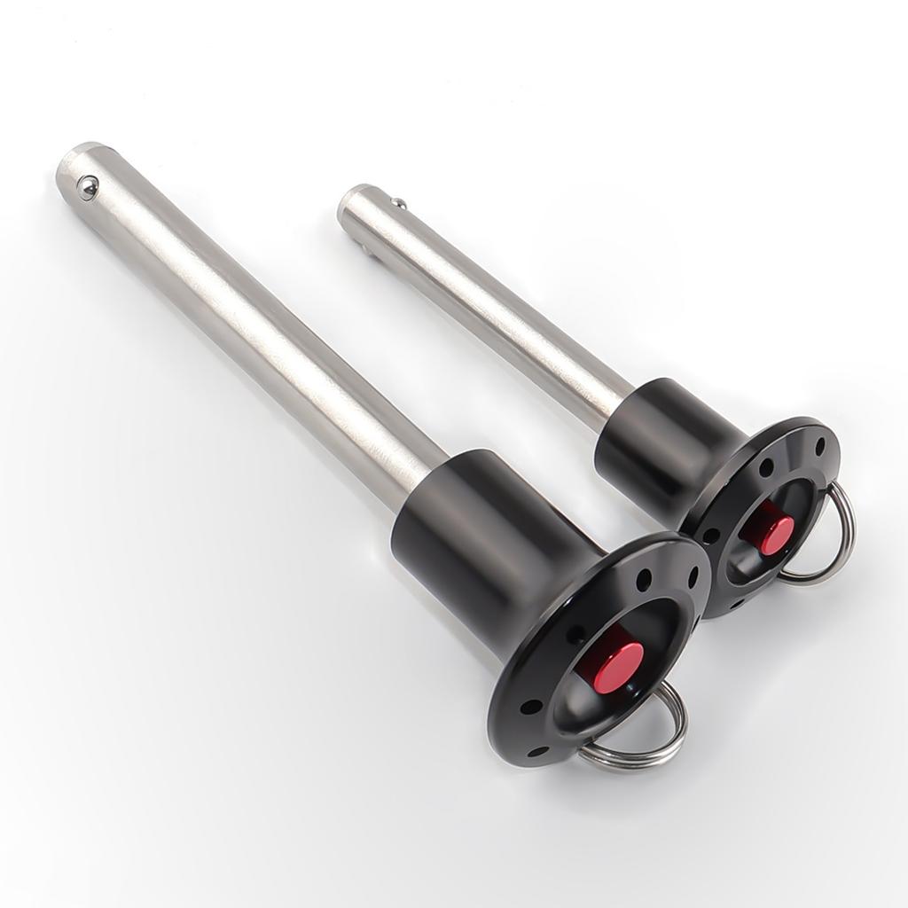 KST111 Quick Release Pin High Quality Ball Lock Pin SUS304 Line Array Safety Pin Push Button Mechanism With Pull Ring