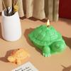 1Pc DIY Epoxy 3D Three-dimensional Turtle Size Wood Mold Aromatherapy Plaster Candle Ornament Silicone Ornament