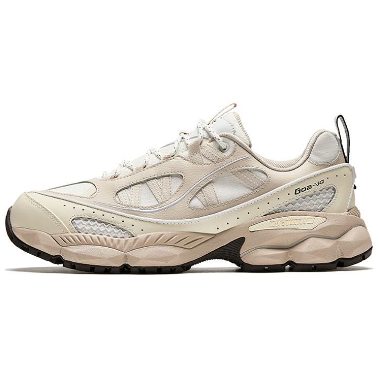 Anta Коллекция Champion All Weather Нескользящие, Устойчивые к истиранию, Дышащие Низкие Повседневные Кроссовки Унисекс Бежевые Кроссовки 112518812A-1
