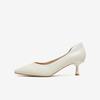 Tata/She Women's Spring Fashion Commuter Pointed Toe Single Shoes