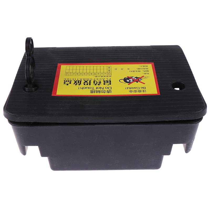 Крыса Крыса Крыса Ящик с ядом для грызунов Борьба с вредителями Станция приманок Коробка-ловушка Ключ от дома