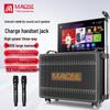 MALONE KT-6110 Портативная караоке-система с экраном, штекер CN (адаптер в комплекте)