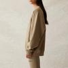 Fear of God Свитшот Essentials из флиса с круглым вырезом и принтом логотипа, унисекс, Moss FOG-SS21-580