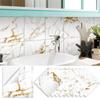 Cross-Border Imitation Marble Tile Self-Adhesive Sticker for DIY Home Decor