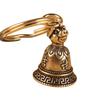 SCGEHA Guardian Bell 12 Zodiac Key Chain Brass Hanger Harley Morning Tiger Dog Zodiac (Boar)