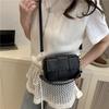 Popular Niche Design Woven Bags, New Women's Bags, Summer Versatile Messenger Bags, Small Square Bags