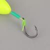 1Pc 2 Hooks Reverse Bottom Rig Flip The Fishing Hair Rigs Hook Iseni Fishing Hook Ready-To-Use Size3#-11# Carp Rigs Fishing Lure
