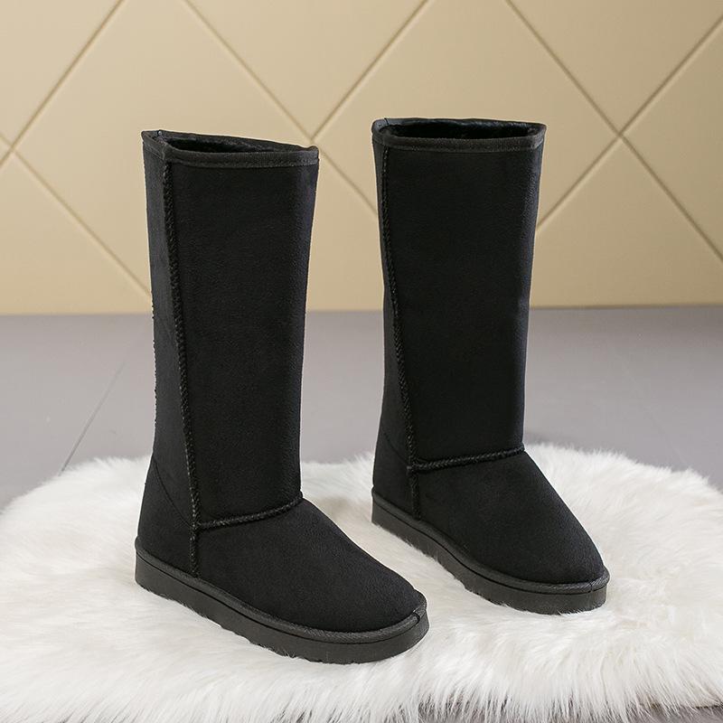 Women Classic Ladies Girls Winter Snow Boots 2024 Waterproof Warm Genuine Leather Fur Australia Plus Velvet Knee High Winter