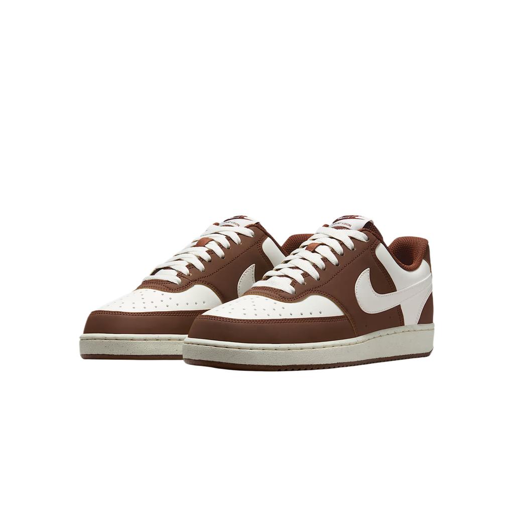 Nike Кроссовки женские Court Vision Low Sail Cacao Wow Коричневые Кокосовое молоко IM1652-101