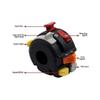 ATV Left Handle Switch Handlebar Switch Suitable for Polaris 500 850 Forest 570 Forest/Quad 330 550