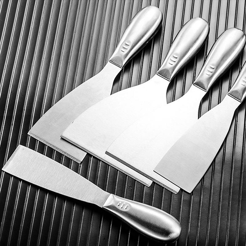1 Pcs Drywall Finishing Professional Grade Putty Blade for Scraping Paint Premium Polished All-Stainless Steel Scraper Tool