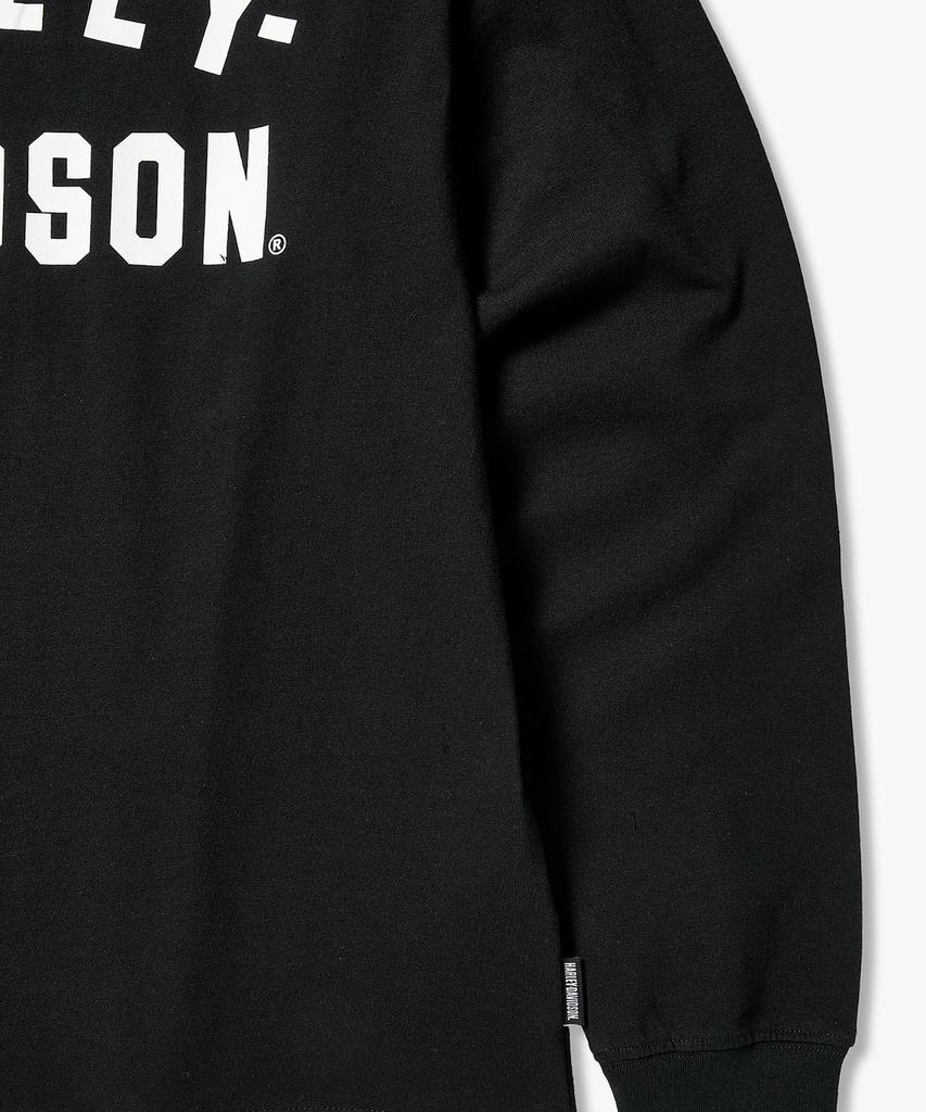 HARLEY-DAVIDSON COLLECTIONS® [1903] Flat Track Long Sleeve T-Shirt Black_Hh16111001