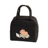 Cartoon Cute Capybara Print Insulated Lunch Bags  Portable Thermal Lunch Tote Bags Picnic Food Preservation Lunch Box Bag
