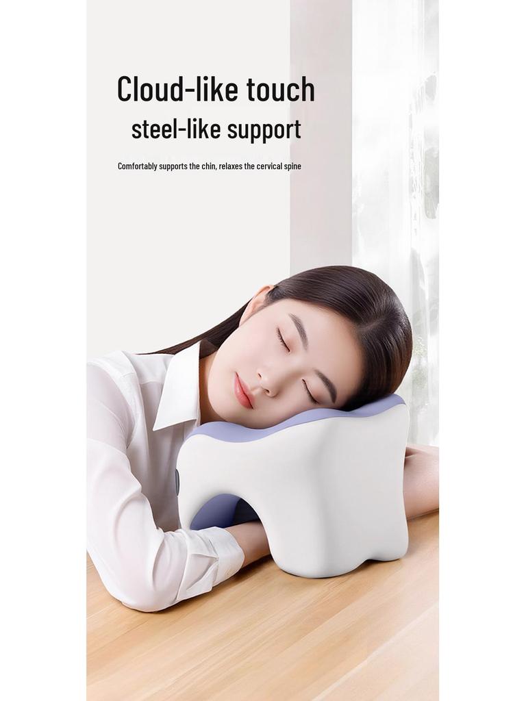 U-образная дорожная подушка из пены с эффектом памяти для поддержки шеи