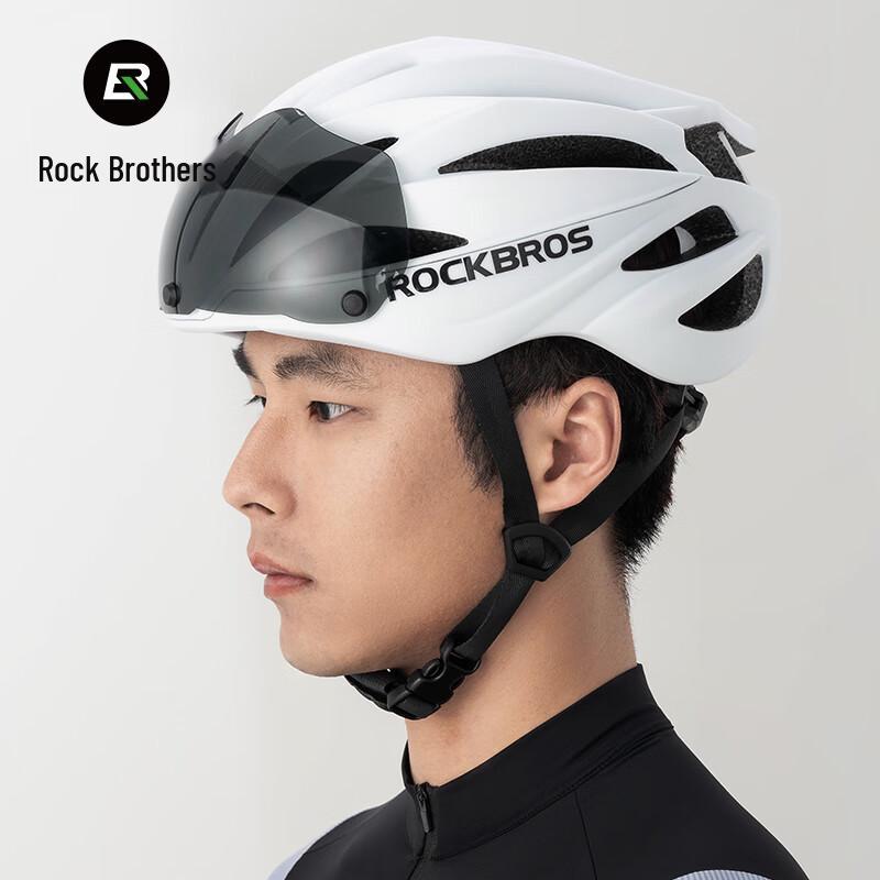Rockbros Интегрированный велосипедный шлем с козырьком