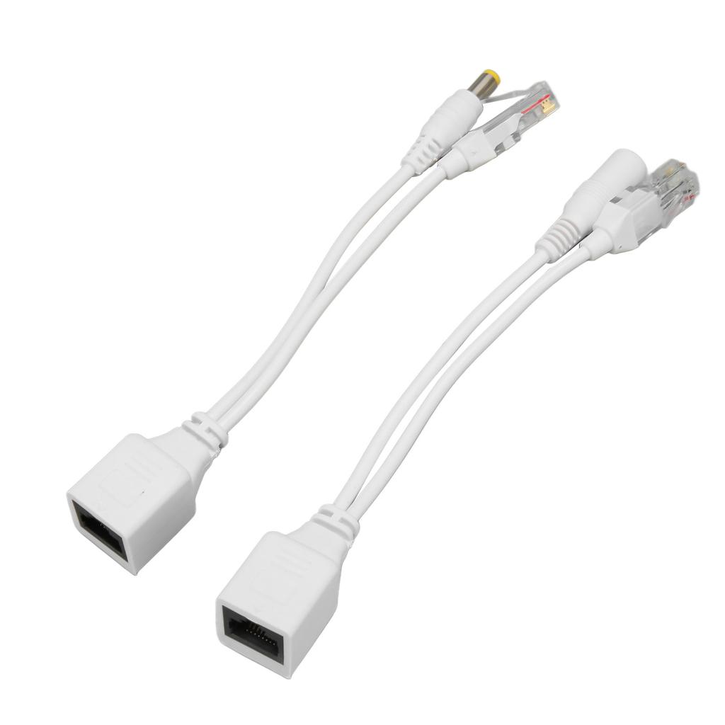 12V POE Splitter Adapter Stable Easy To Install Plug and Play Waterproof POE Splitter Adapter Male Female for IP Camera