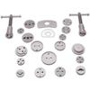 Coffret repousse piston d'étriers de freins Set de 22 pièces, pour remplacement de disque Outil et adaptateurs, de mâchoire ou[112]