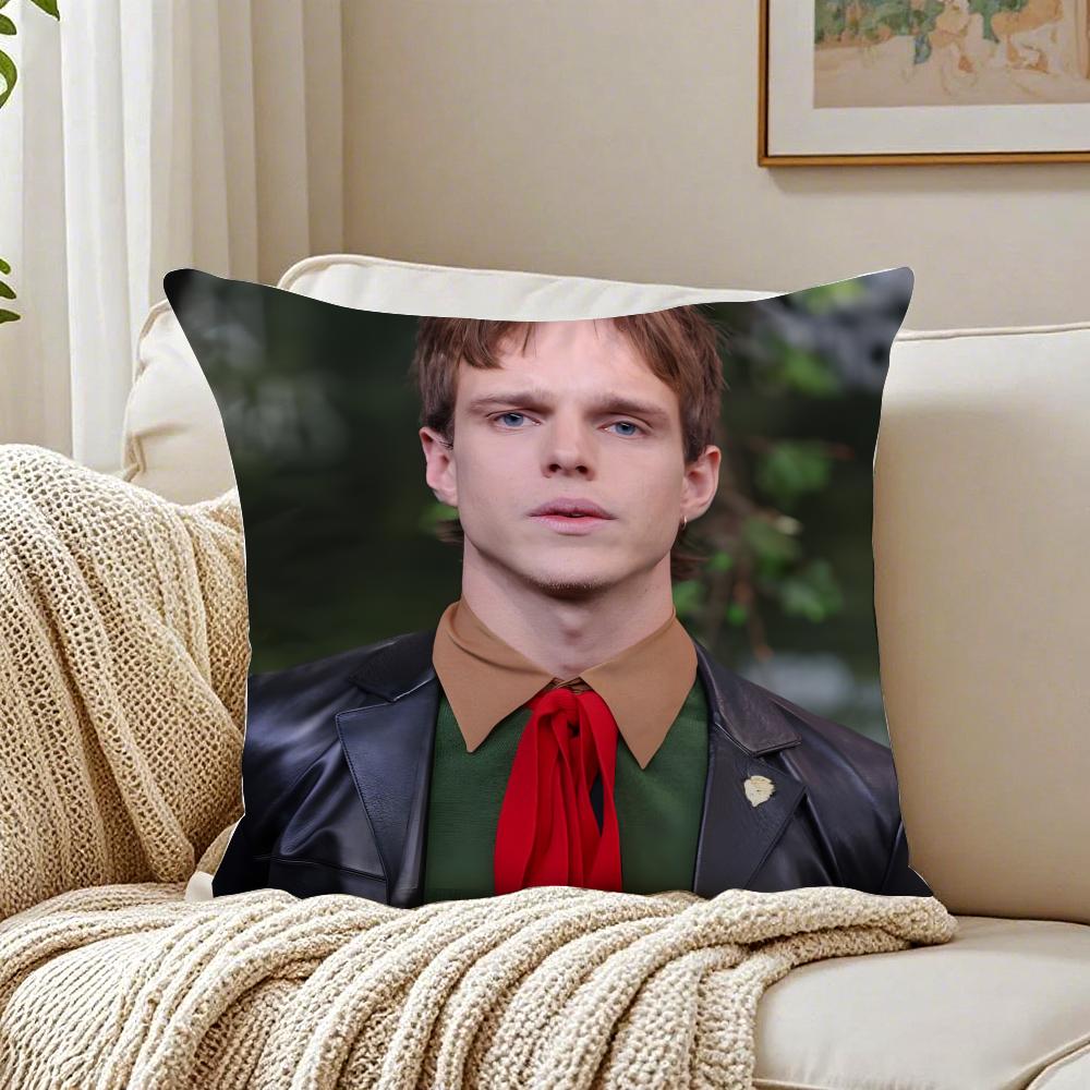 FFinn Bennett Cushion Cover Linen Pillowcase Soft for Sofa Bed Home Room Decor