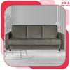 Kanapa sofa Alicja rozkładana wersalka spania bonell łóżko Family meble brąz