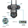 Solar-Powered 4G Outdoor Monitor: True Three-Lens, Three-Screen Camera