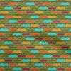 Ткань Cotton Flex Forest Green, геометрический узор, швейная ткань по ярдам, напечатанная своими руками, швейные принадлежности для одежды, 40 дюймов