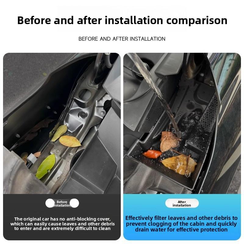 Car Styling Engine Cabin Air Filter Net Hood Intake Mask Bonnet Cover Protector Decoration Accessories for Toyota RAV4 2020 +