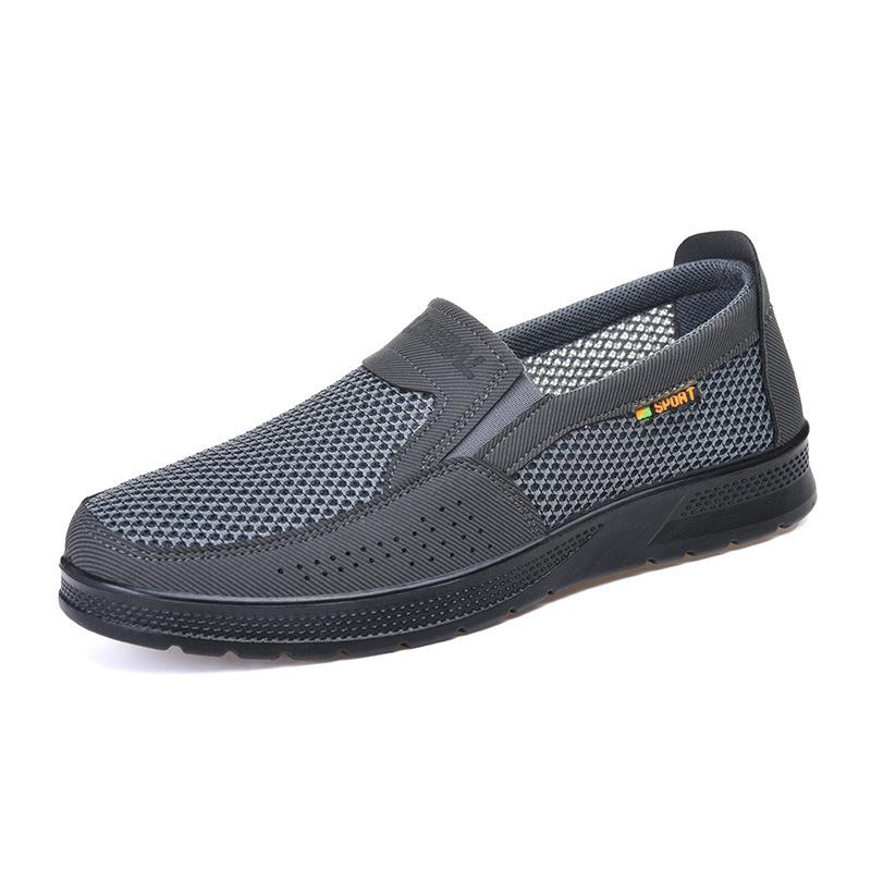Men's Summer Casual Mesh Slip-On Shoes - Breathable, Soft Sole, Comfortable for All-Day Wear