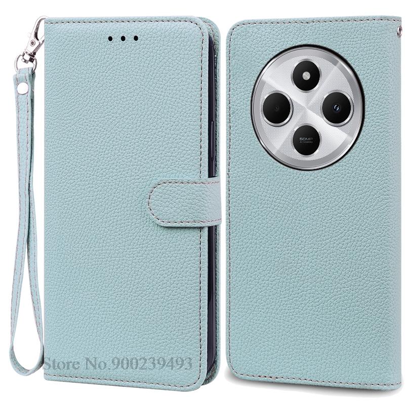 For Redmi 14C 4G Case Soft Silicone Pu Leather Wallet Flip Case For Xiaomi Redmi 14C Case Stand Book Cover For Redmi 14 C Fundas