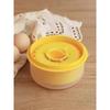 1 шт. Сепаратор яичного желтка большой емкости - Легко моющийся фильтр для яичного желтка и белка для кухни и ресторана, Прочный пластик