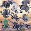 Конструктор MOC Игрушки Военные Армейские Аксессуары Танк Советский WW2 Пушка Оружие Фигурки Солдат Строительные Пехота Ракетные Установки Блоки