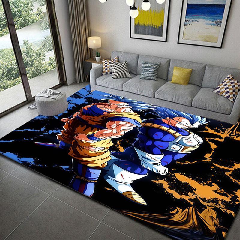 Dragon Ball Household Decorative Floor Matanime soft washable cartoon floor carpet
