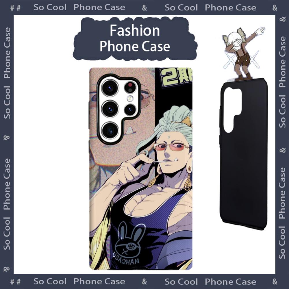 Anime Record of Ragnarok Budhha Phone Case 2-in-1 Glossy shell For Samsung Galaxy S25 S24 S23 S22 S21 Plus Ultra