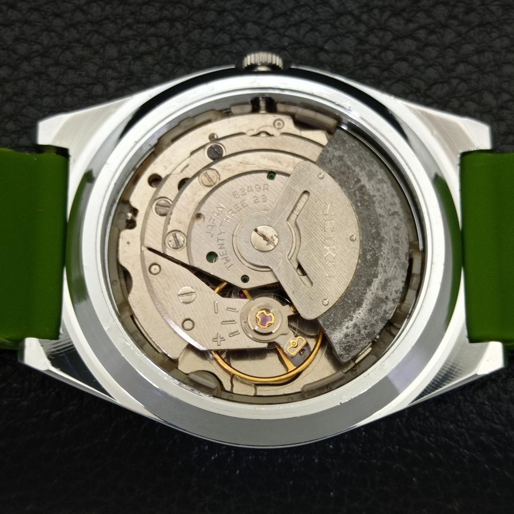 ВИНТАЖНЫЕ АВТОМАТИЧЕСКИЕ ЧАСЫ SEIKO 5, ЯПОНИЯ, МУЖСКИЕ, ЗЕЛЕНЫЙ ЦИФЕРБЛАТ, a435125-2