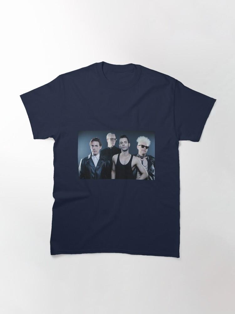 Depeche Mode Retro Synthwave Portrait – Darkwave Music Legends Design Classic T-Shirt