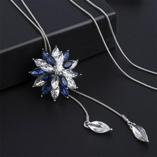 Элегантное ожерелье-цепочка с кисточкой для женщин - Универсальный, высококлассный европейский и американский дизайн для осенне-зимней моды