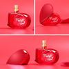1 бутылка, 50 мл, женские духи Love, стойкий аромат, модные духи в форме сердца для фестивалей, Дня святого Валентина