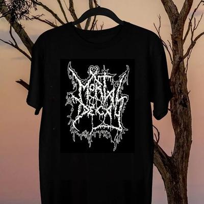 Футболка Mortal Decay черная хлопок размер S-5XL s BL1625 Унисекс