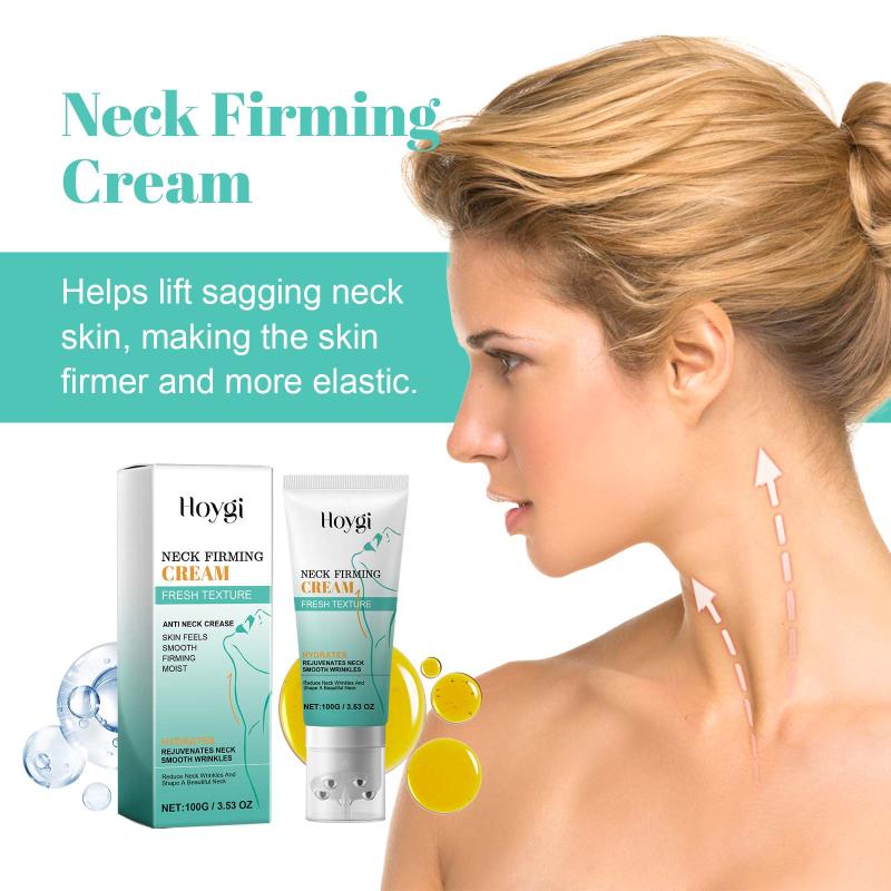 Neck Firming Cream Fine Line Repair Anti Aging Remove Double Chin Rejuvenation Whitening Moisturizing Anti Wrinkle Neck Cream