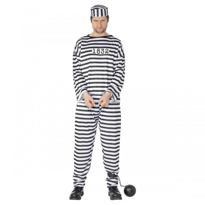 Smiffys Mens Convict Costume