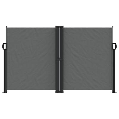 Retractable Side Awning Anthracite Grey 140 X 600 Cm