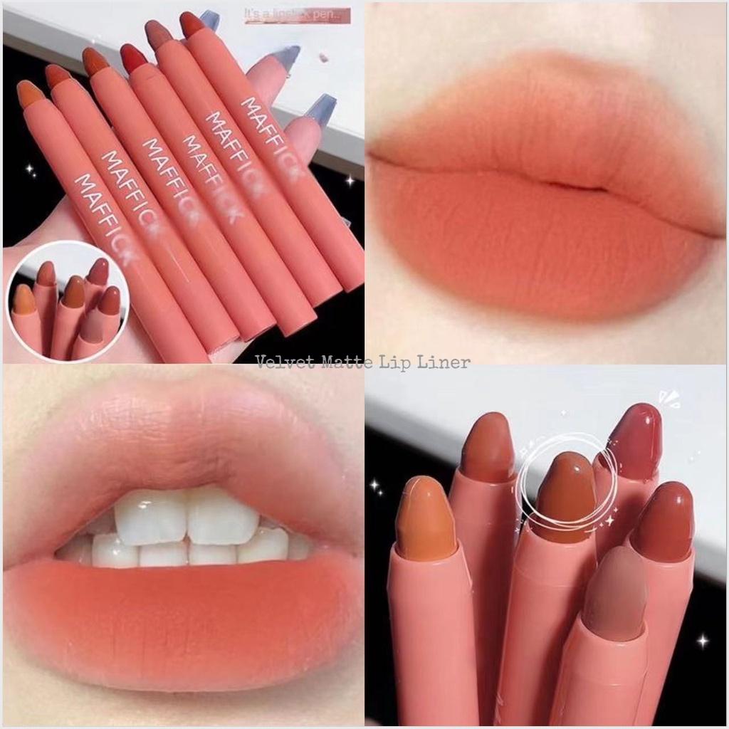 Lipstick Pen Outlines Lips Naturally Brightening Color Waterproof Lipstick Non-stick Cup Moisturizing Hydrating Lipstick Long-lasting Setting Makeup