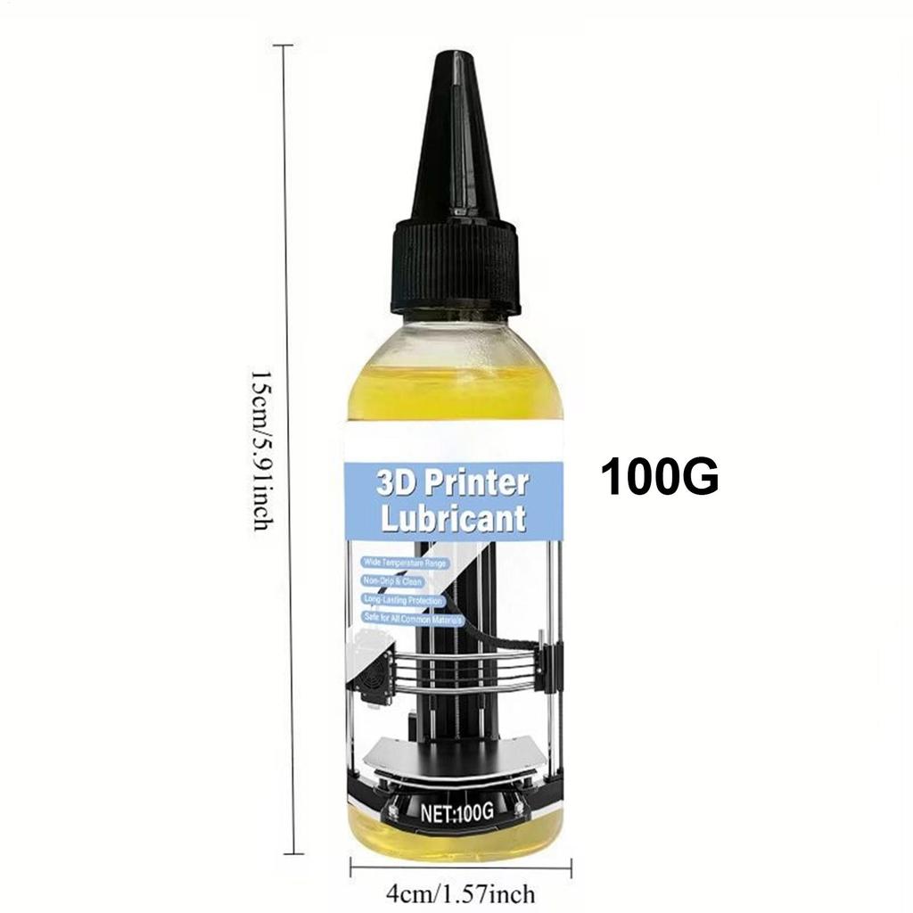 Смазка для 3D-принтера Уменьшает износ Долговечная 100 г Смазочное масло для 3D-принтера для любителей, профессионалов, техников