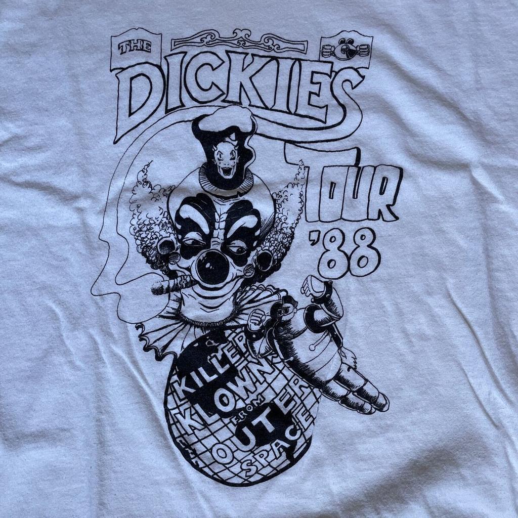 Hot Vtg THE DICKIES band 100_ Cotton Full sizes T-shirt Unisex