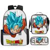 Dragon Ball, аниме Dragon Ball, девочка, мальчик, студент, рюкзак, сумка, мультяшный школьный рюкзак